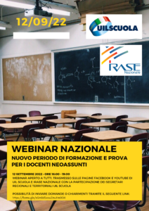 Istituto di Istruzione Superiore Lazzaro Spallanzani | NOTE SINDACALI ALLA DATA DEL 07/09/2022