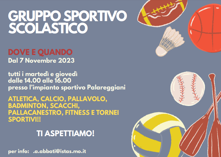 Istituto di Istruzione Superiore Lazzaro Spallanzani | Gruppo Sportivo