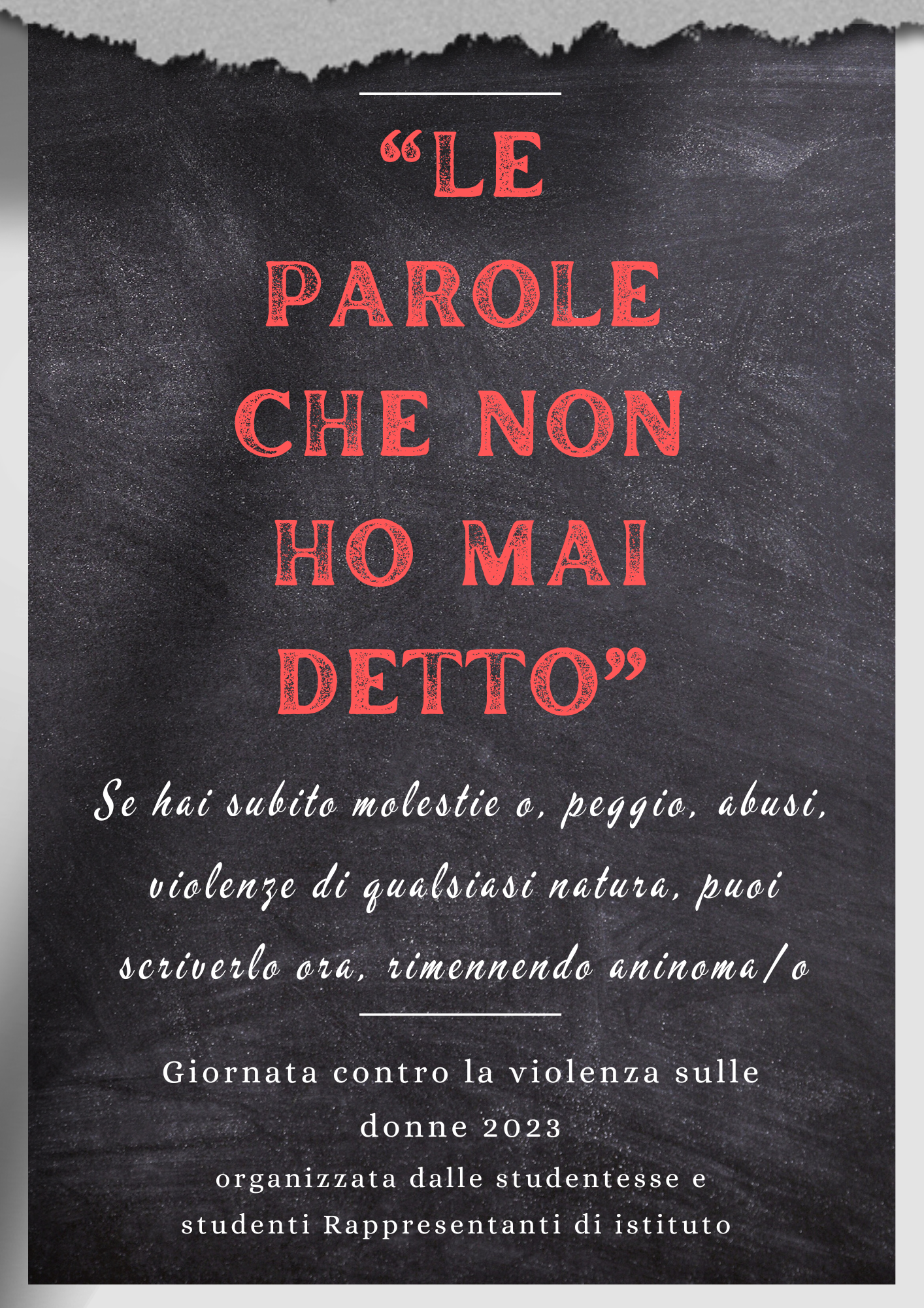 Istituto di Istruzione Superiore Lazzaro Spallanzani | Giornata contro la Violenza sulle donne 