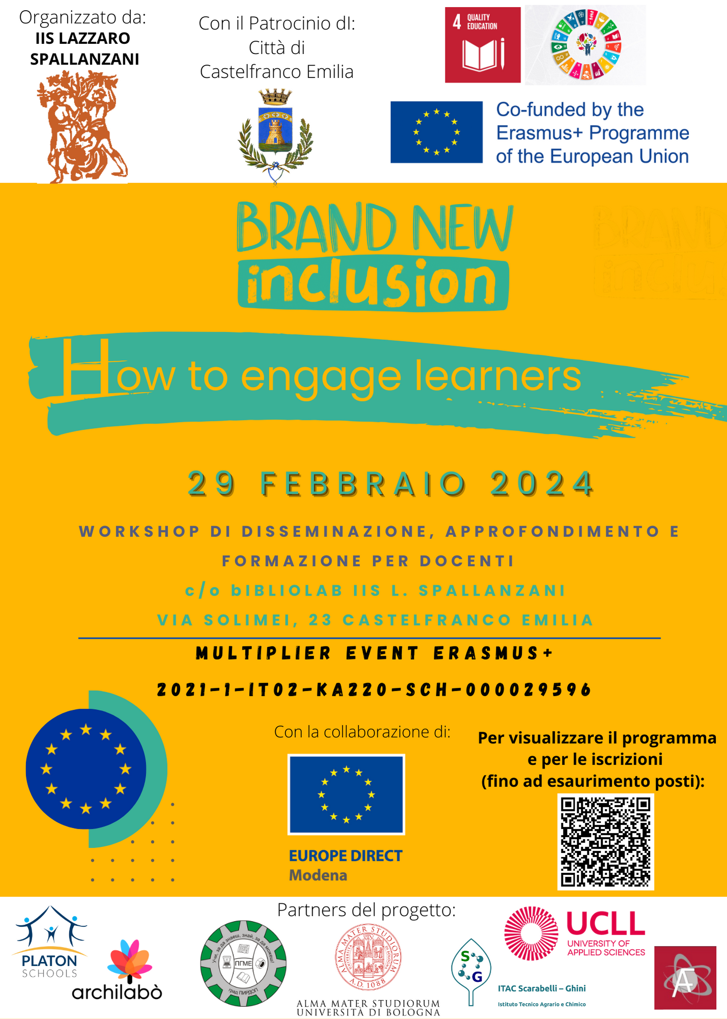 Istituto di Istruzione Superiore Lazzaro Spallanzani | MULTIPLIER EVENT ERASMUS+ BNI: evento di Formazione e Workshop su strumenti e metodologie didattiche innovative, coinvolgenti e inclusive