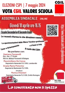 Istituto di Istruzione Superiore Lazzaro Spallanzani | Assemblea sindacale FLC CGIL18 Aprile 2024