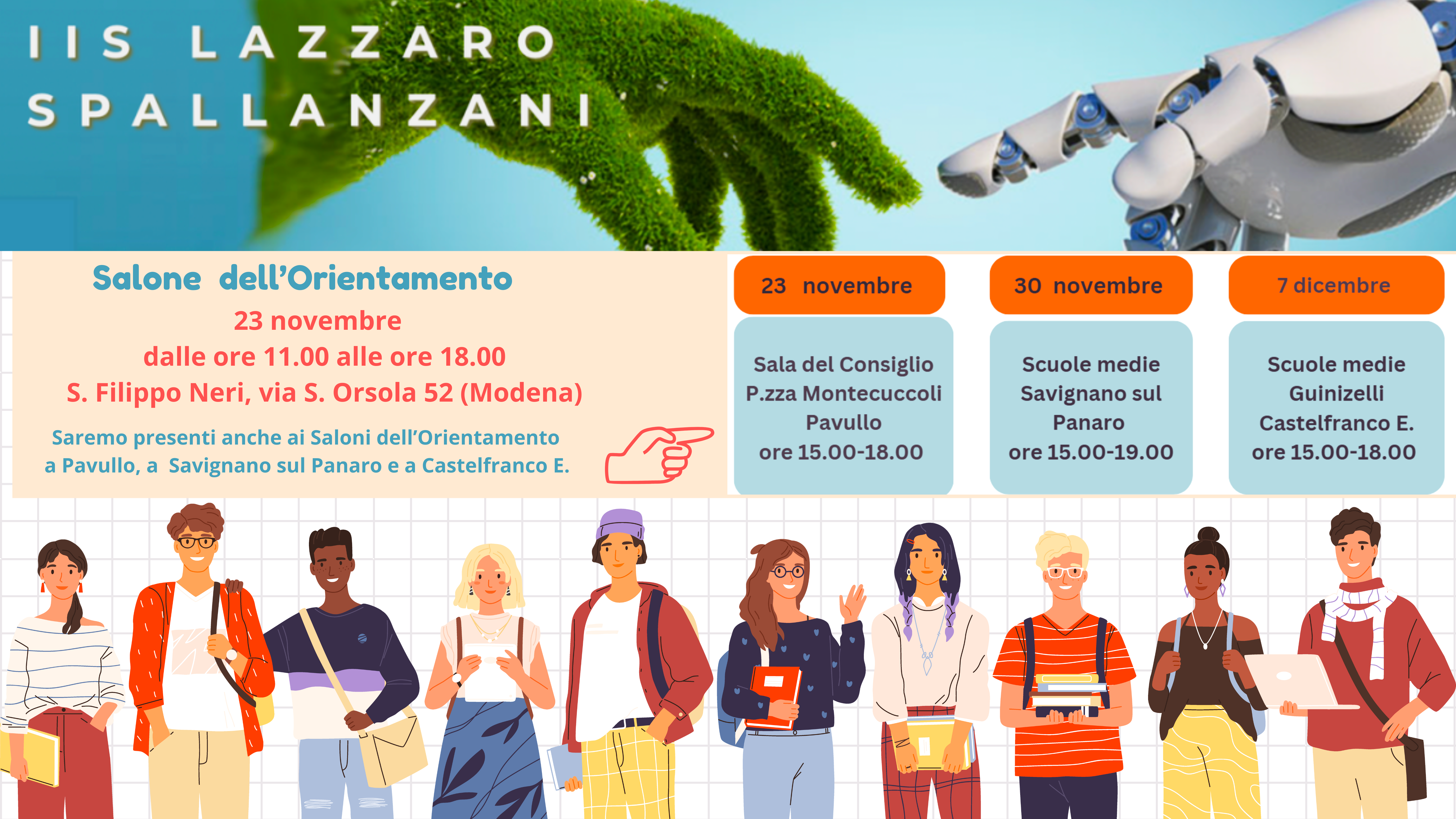 Istituto di Istruzione Superiore Lazzaro Spallanzani | Le notizie Istituto di Istruzione Superiore Lazzaro Spallanzani | Le notizie