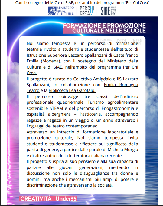 Istituto di Istruzione Superiore Lazzaro Spallanzani | Home