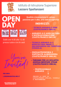 Istituto di Istruzione Superiore Lazzaro Spallanzani | Home